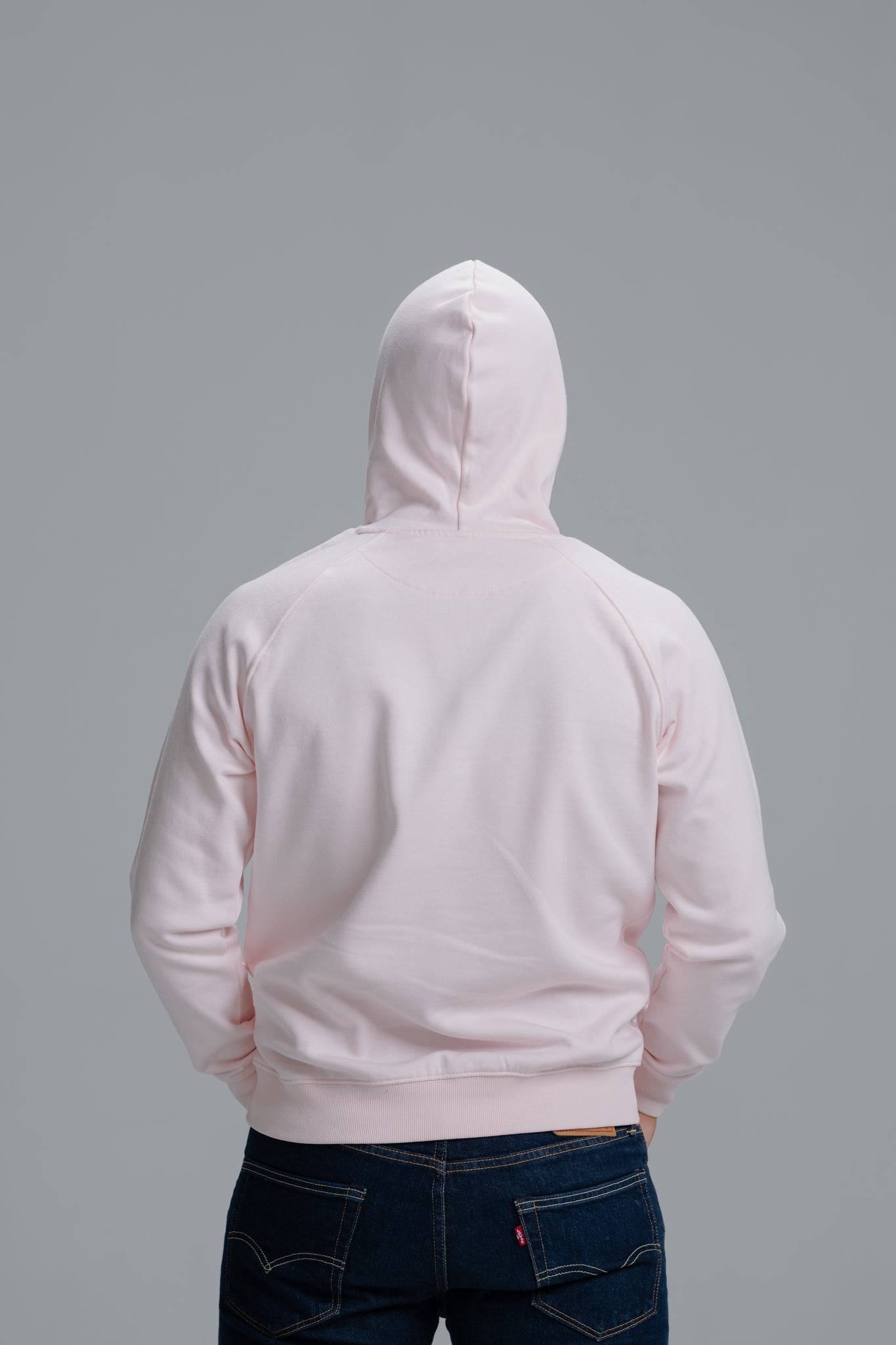 Sivel embroidered Hoodie Pink