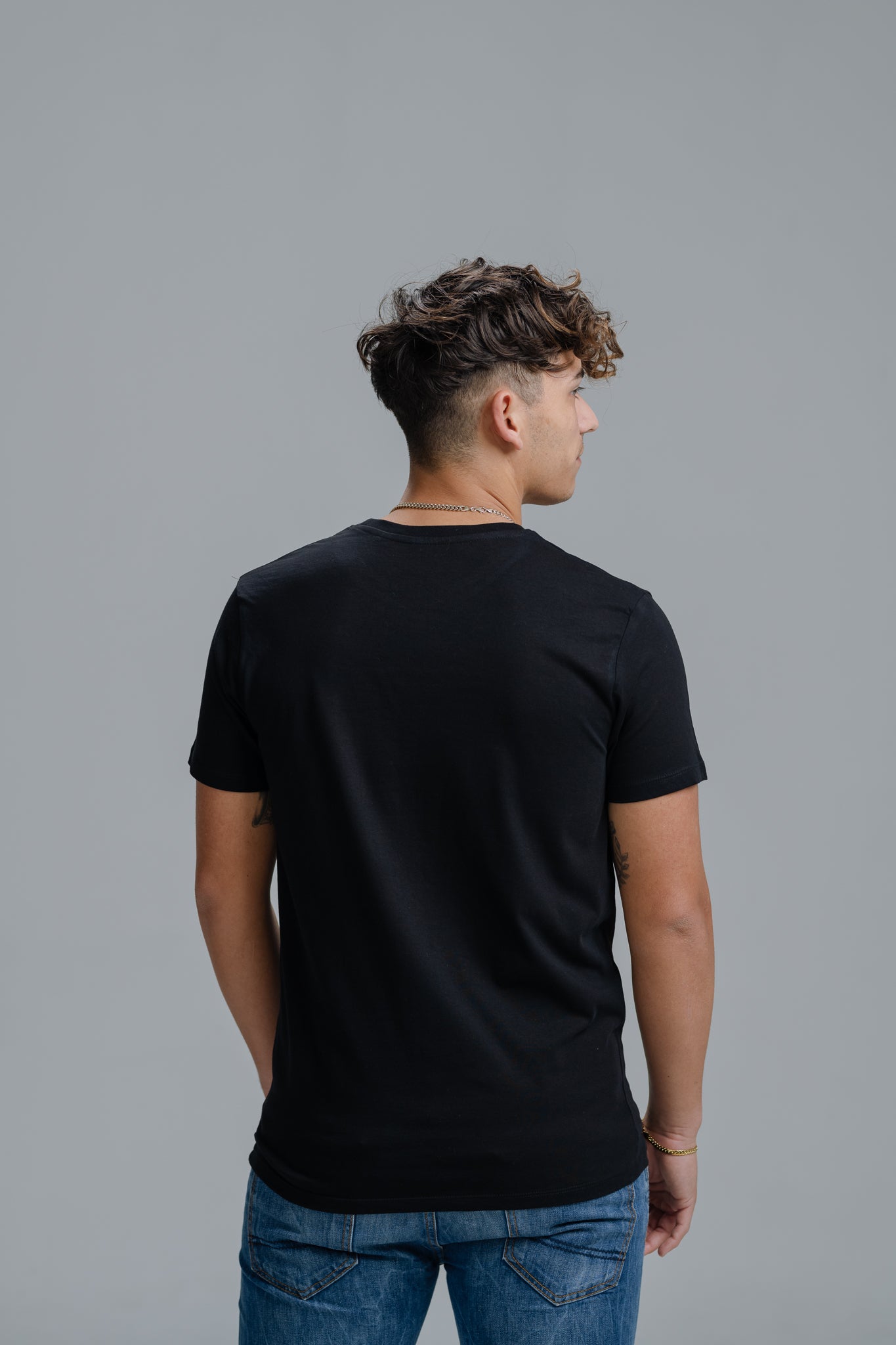 Black "Wings" Tee